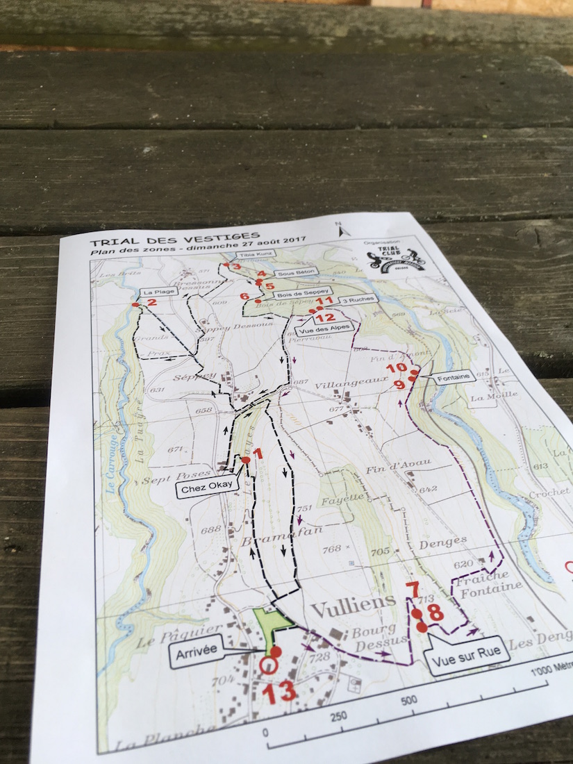 célèbre Trial des Vestiges
