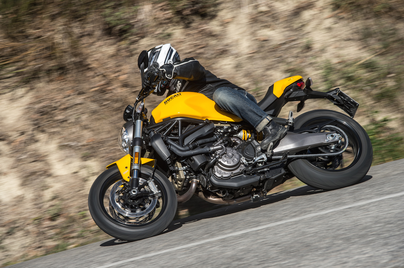 Monster 821, la plus équilibrée