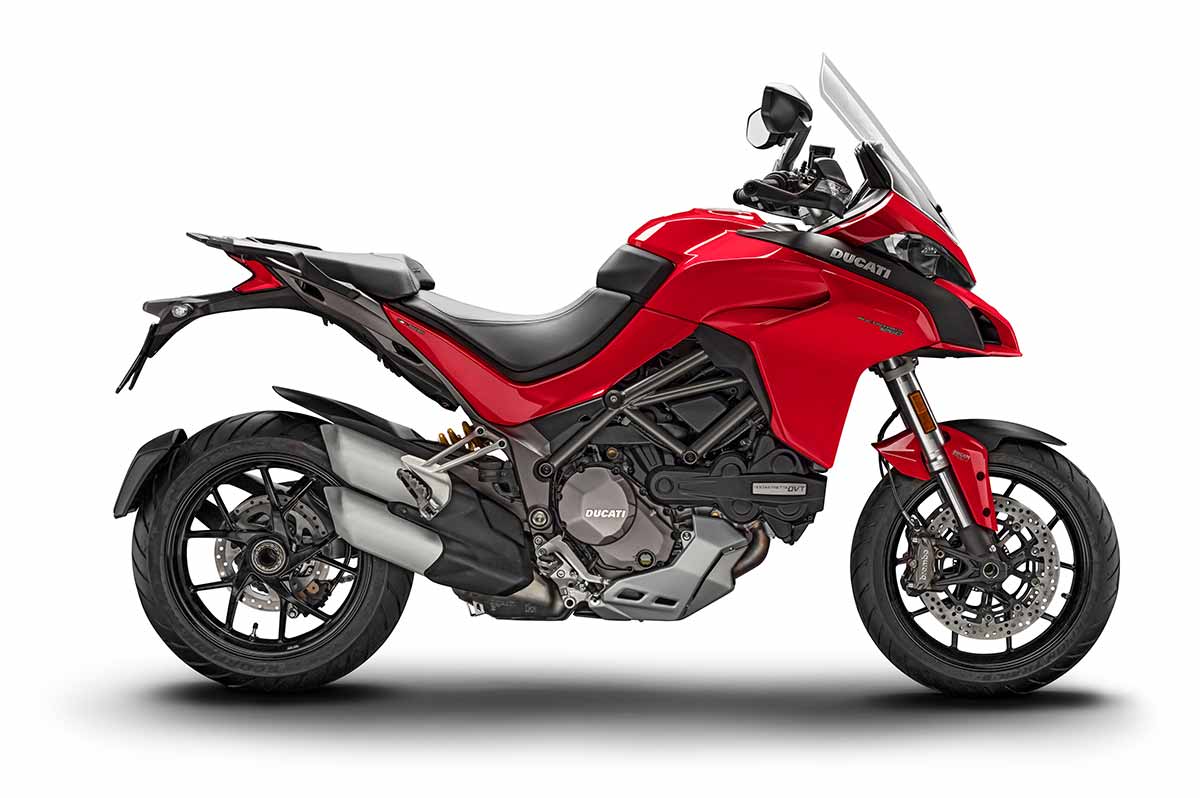 Multistrada gonfle son moteur