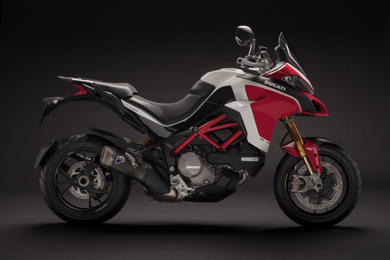 Multistrada gonfle son moteur