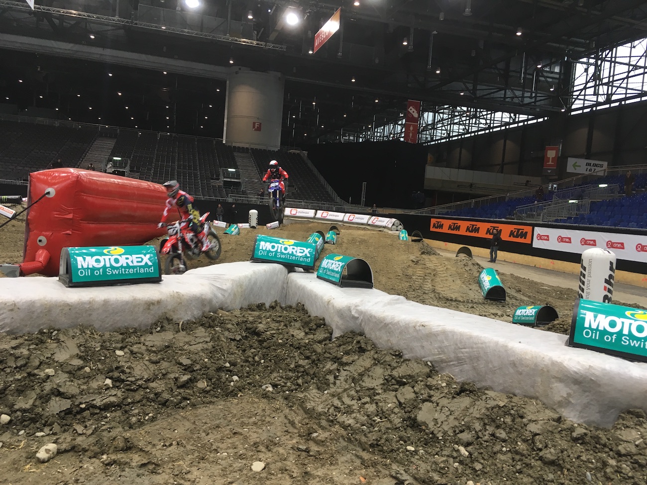 nouvelle piste du Supercross