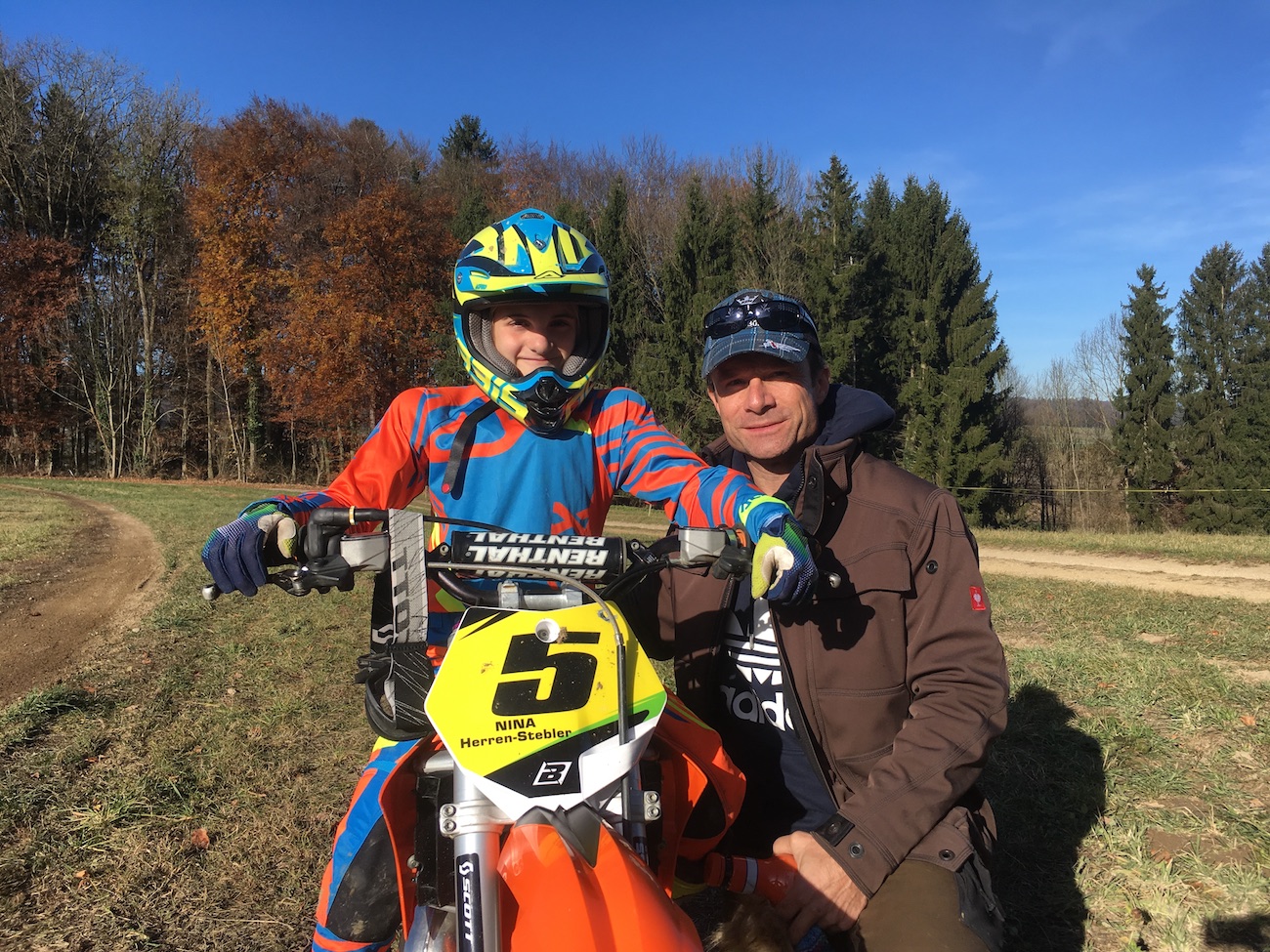 enfants qui feront la parade au Supercross