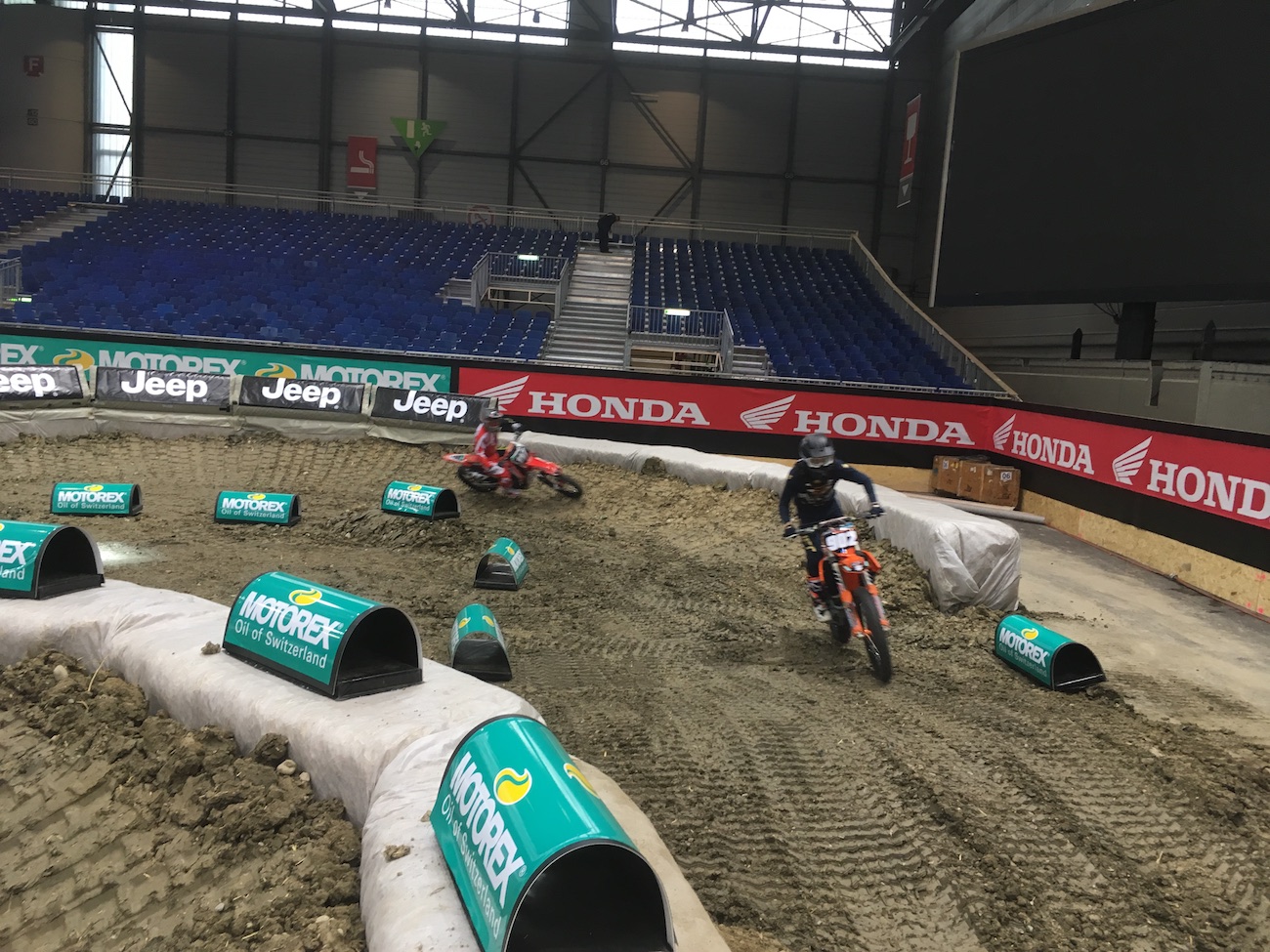 nouvelle piste du Supercross