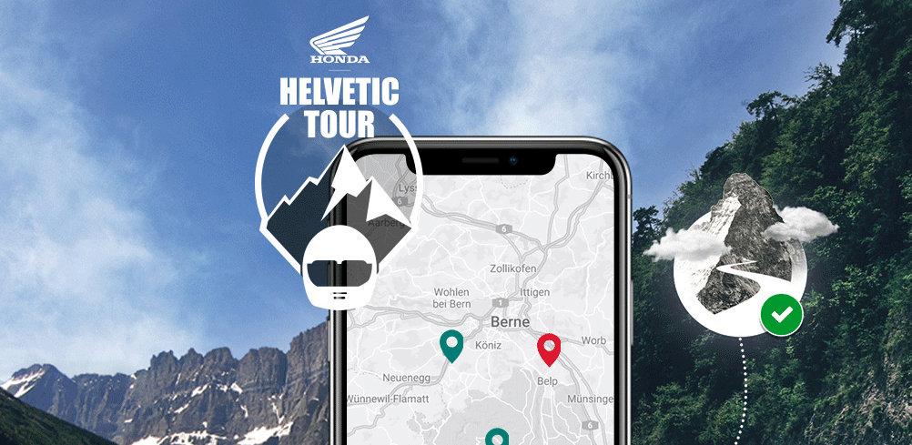 L’application Honda Helvetic Tour débarque sur votre mobile!