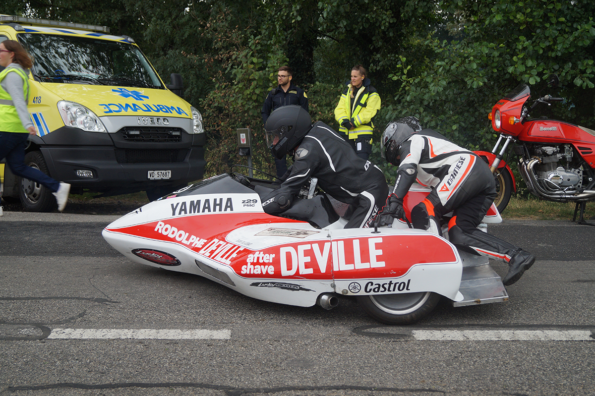 motos anciennes ont envahi Corcelles