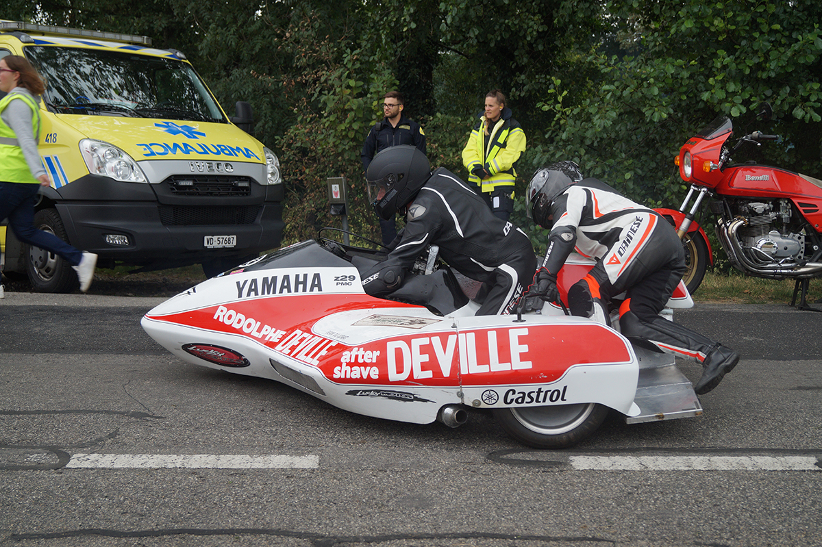 motos anciennes ont envahi Corcelles