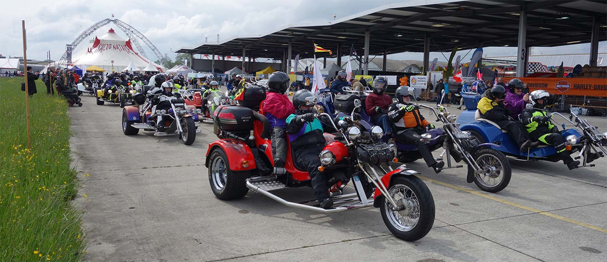 Les dons de la Love Ride freinés par la mauvaise météo du weekend