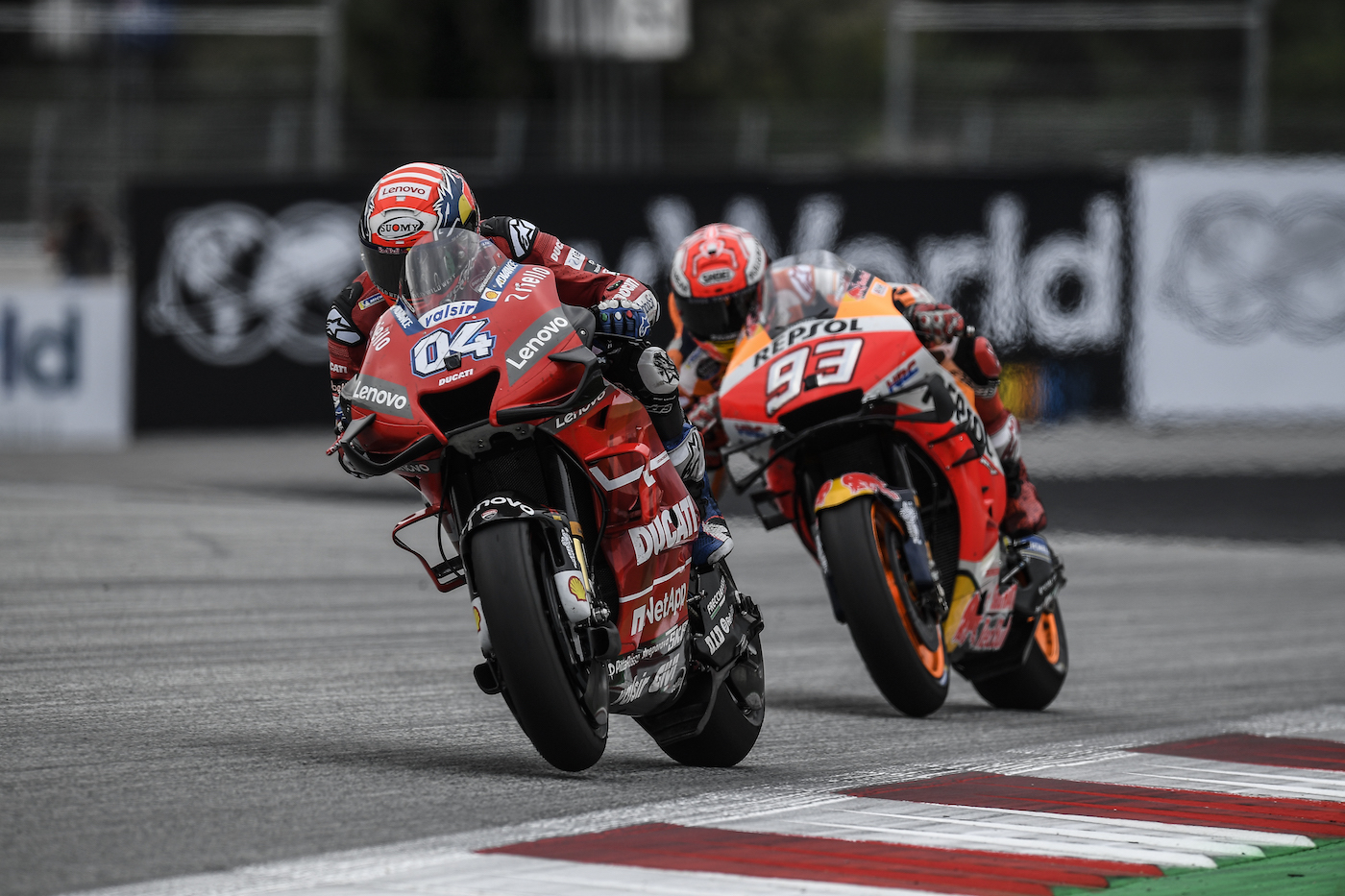 Dovizioso bat Marquez