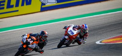 Aron Canet regagne du terrain sur Dalla Porta avec une victoire à Aragon :: Mondial Moto3