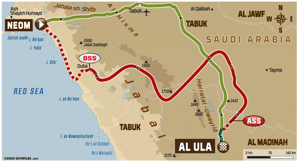 Etape 4 Dakar 2020 ActuMoto.ch