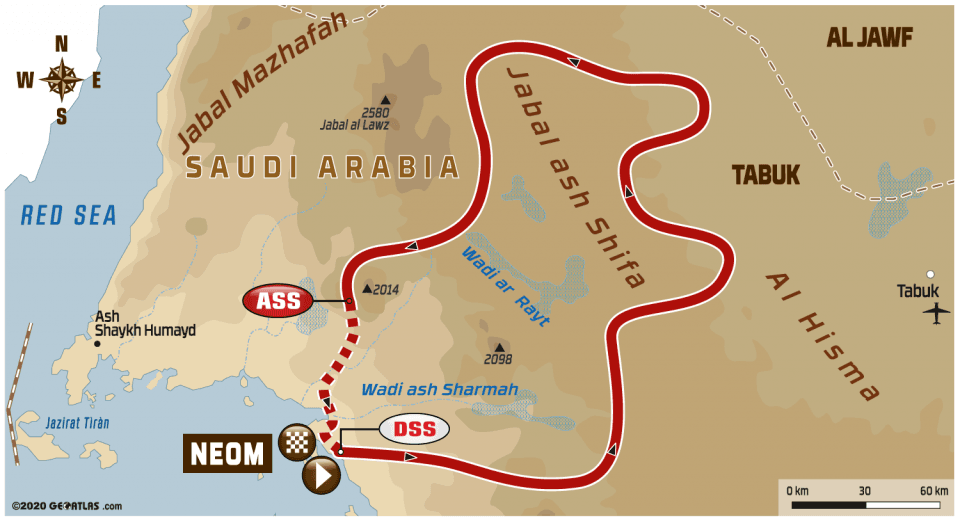 Etape 3 Dakar 2020 Acumoto