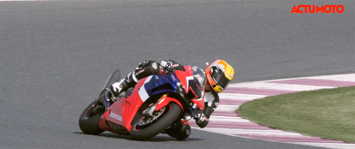 Test de la Honda CBR 1000 RR-R sur le circuit de Losail