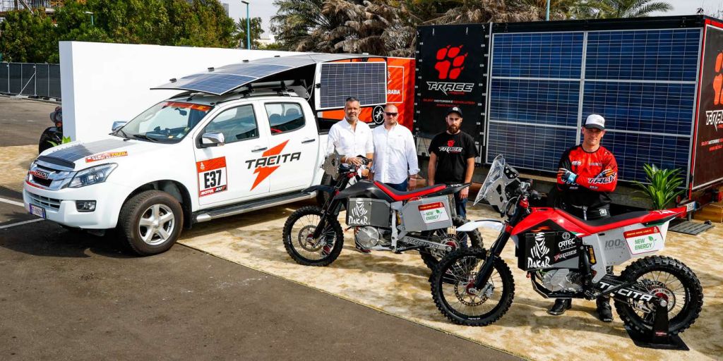 Dakar avec une électrique