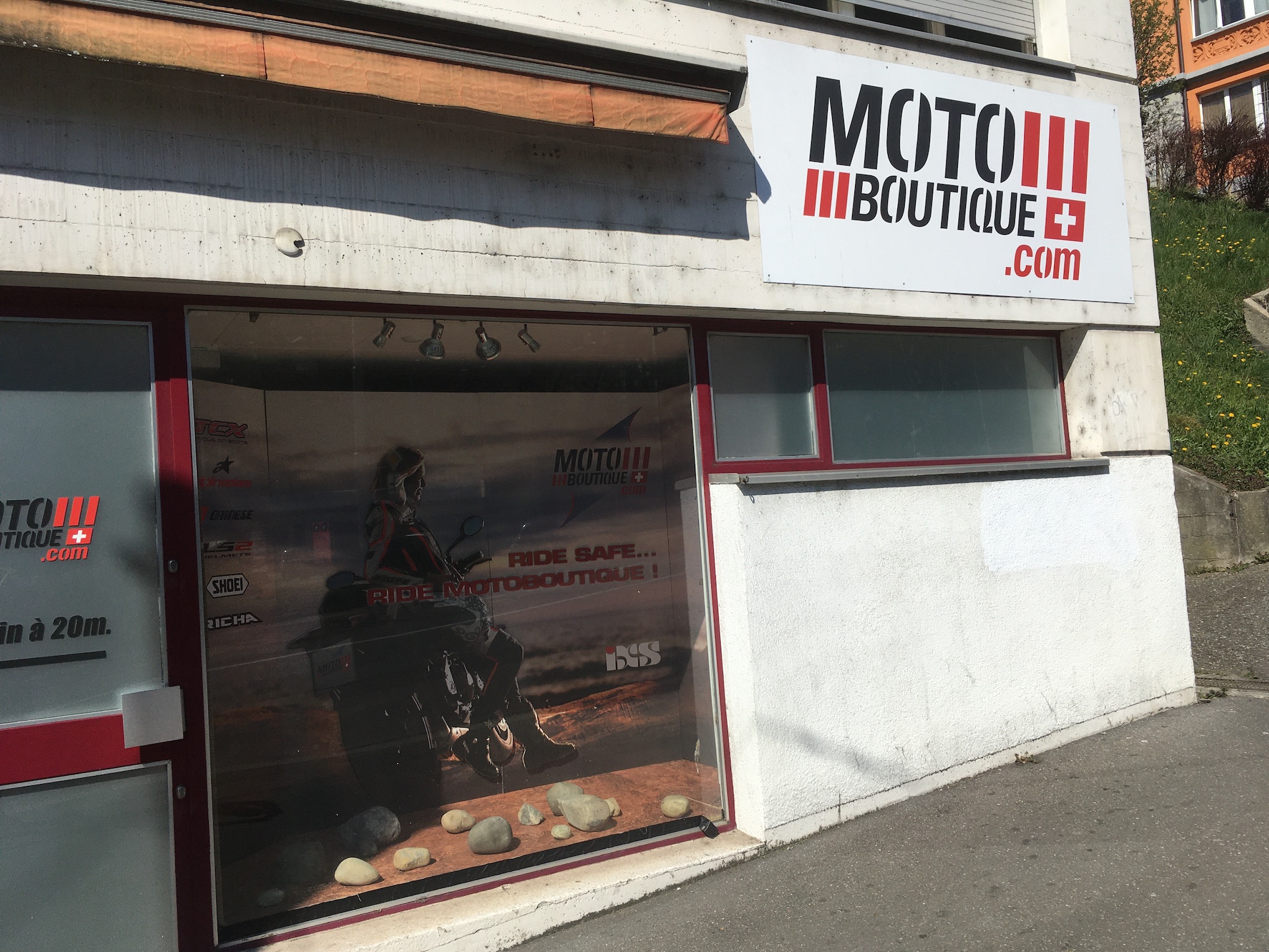 Motoboutique à Lausanne