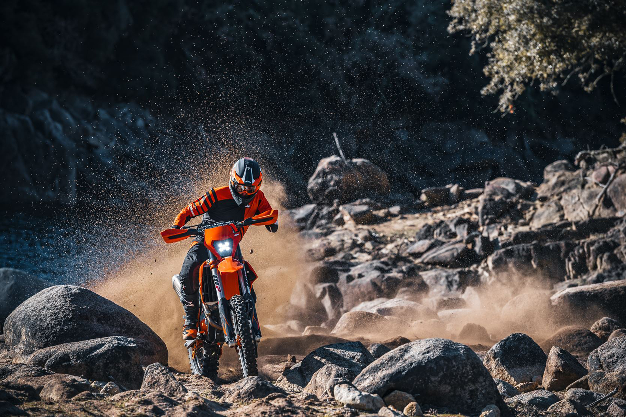 Enduro prêtes à la course