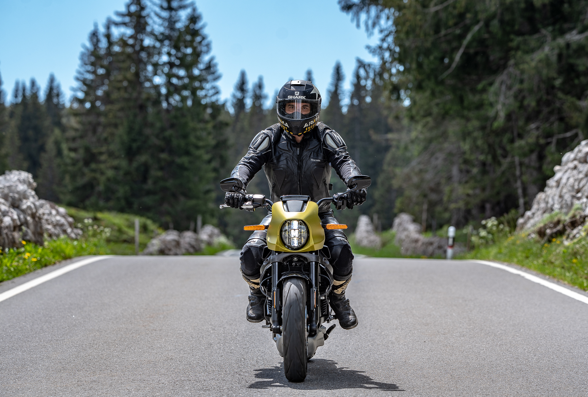 Essai Harley-Davidson Livewire en Suisse romande