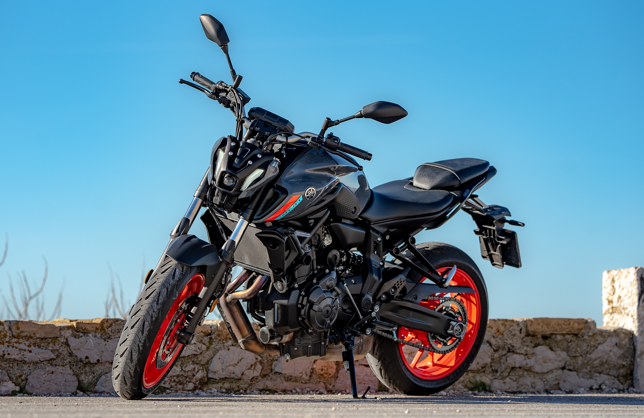 Essai moto Yamaha MT-07 2021