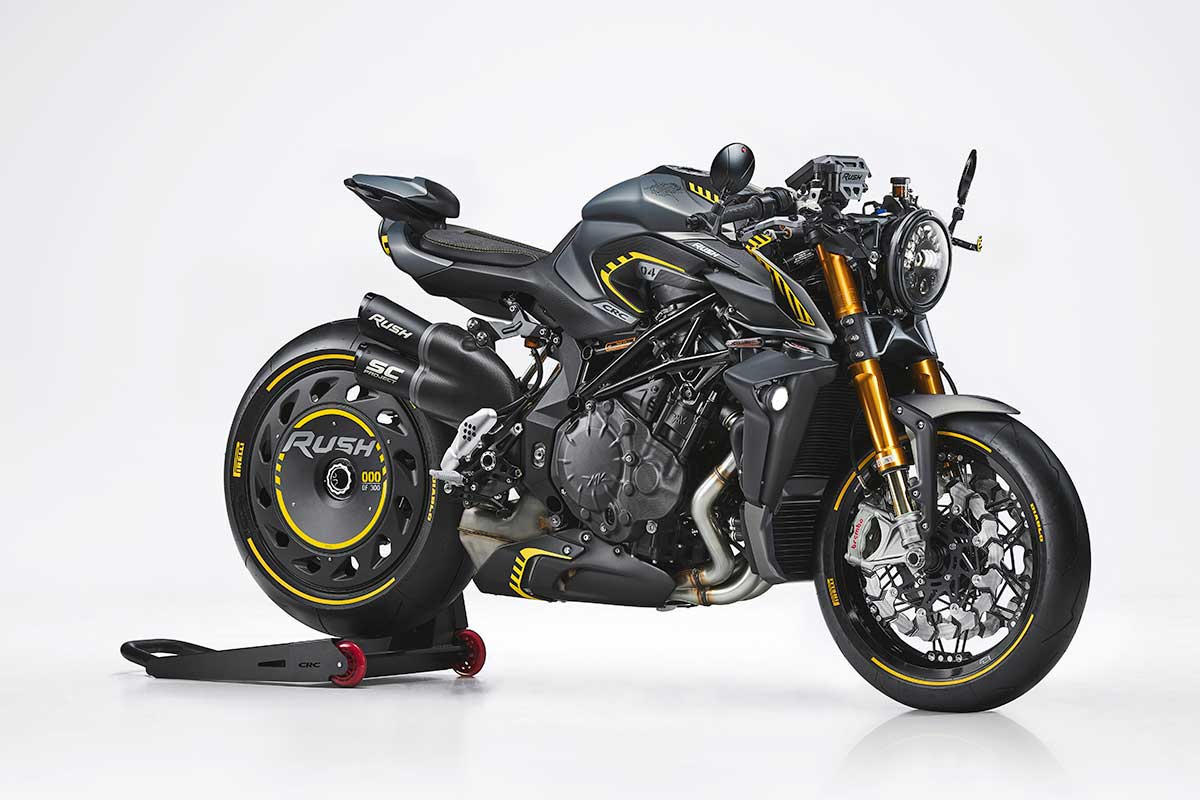 MV Agusta dévoile la Rush en série limitée Actu Moto