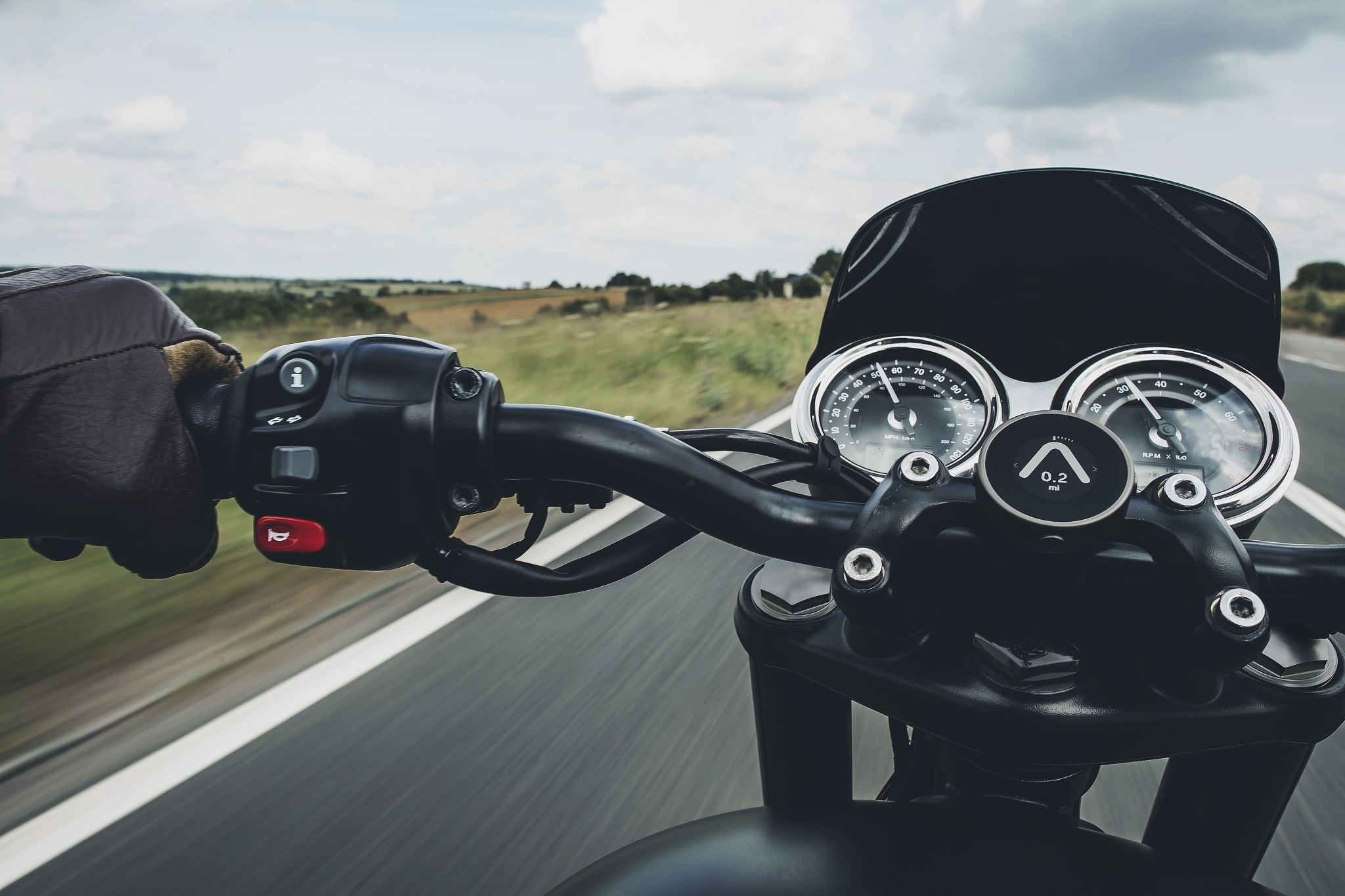 Le GPS minimaliste signé "Beeline" disponible en version Triumph Actu