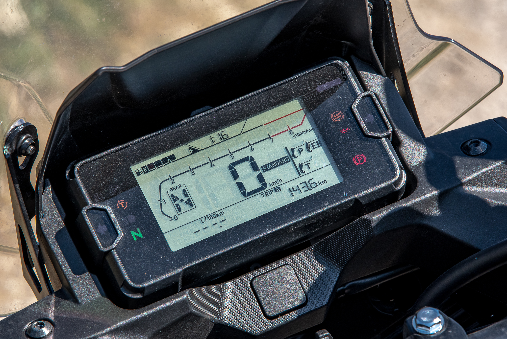 Cadre d'instrument de Moto Cadre Compteur Moto TFT, Protection