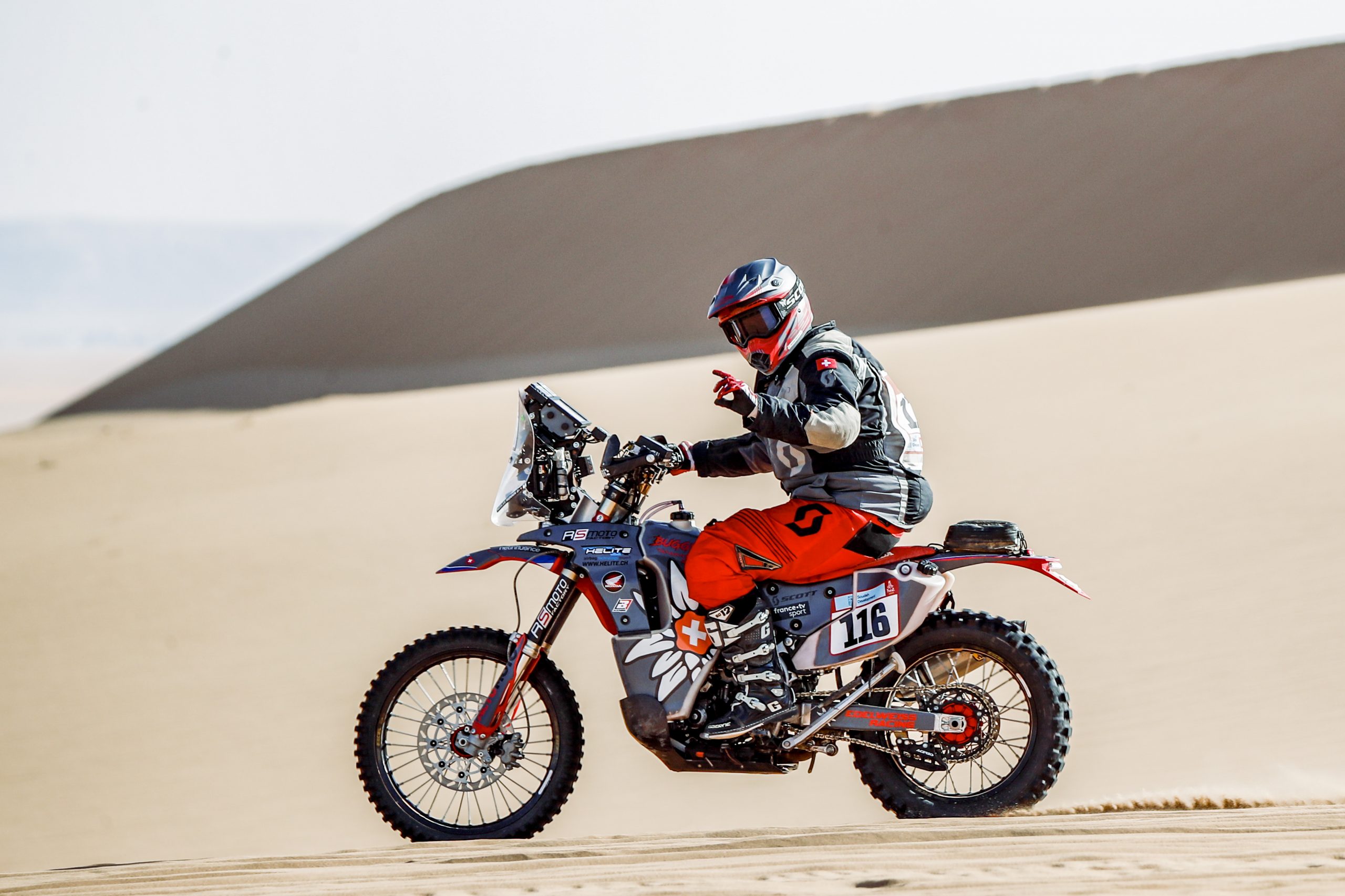 Helite Off Road : l'airbag pour les pilotes du Dakar 2021 - Moto