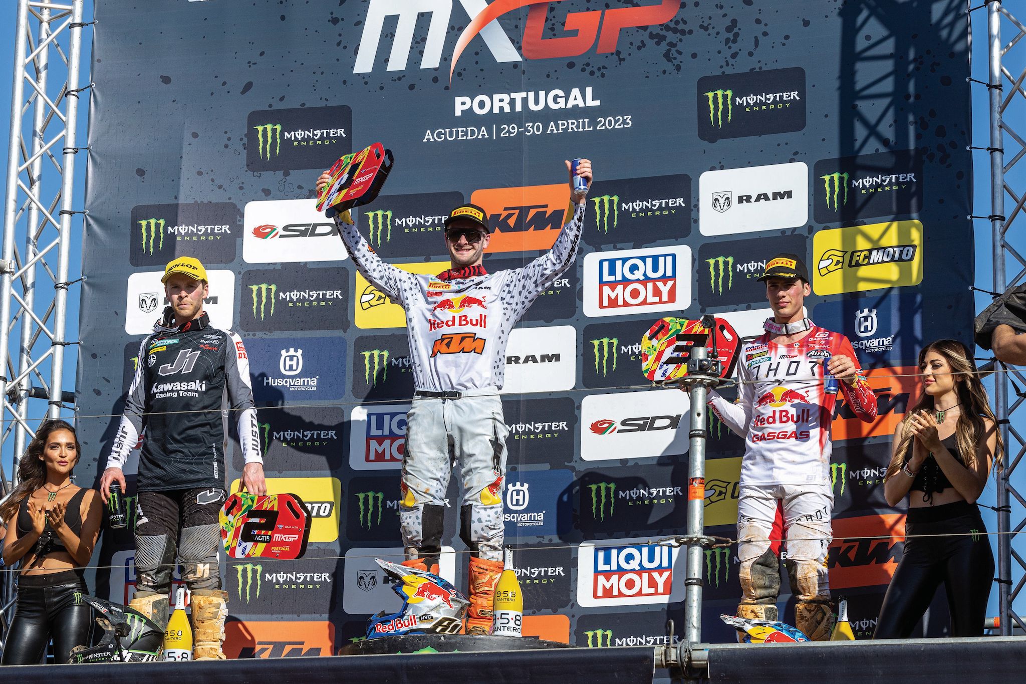 Agueda podium