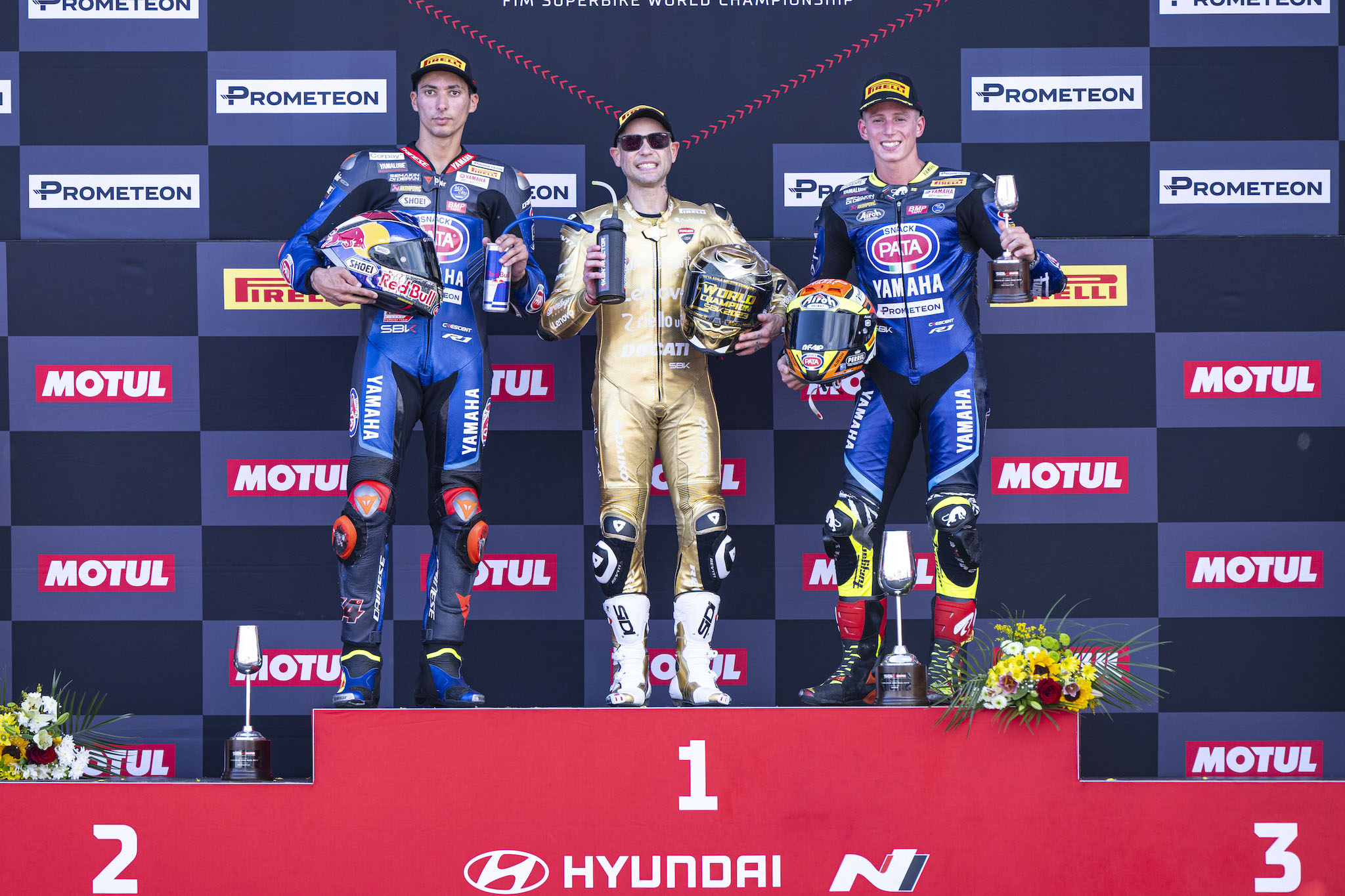 le podium Jerez