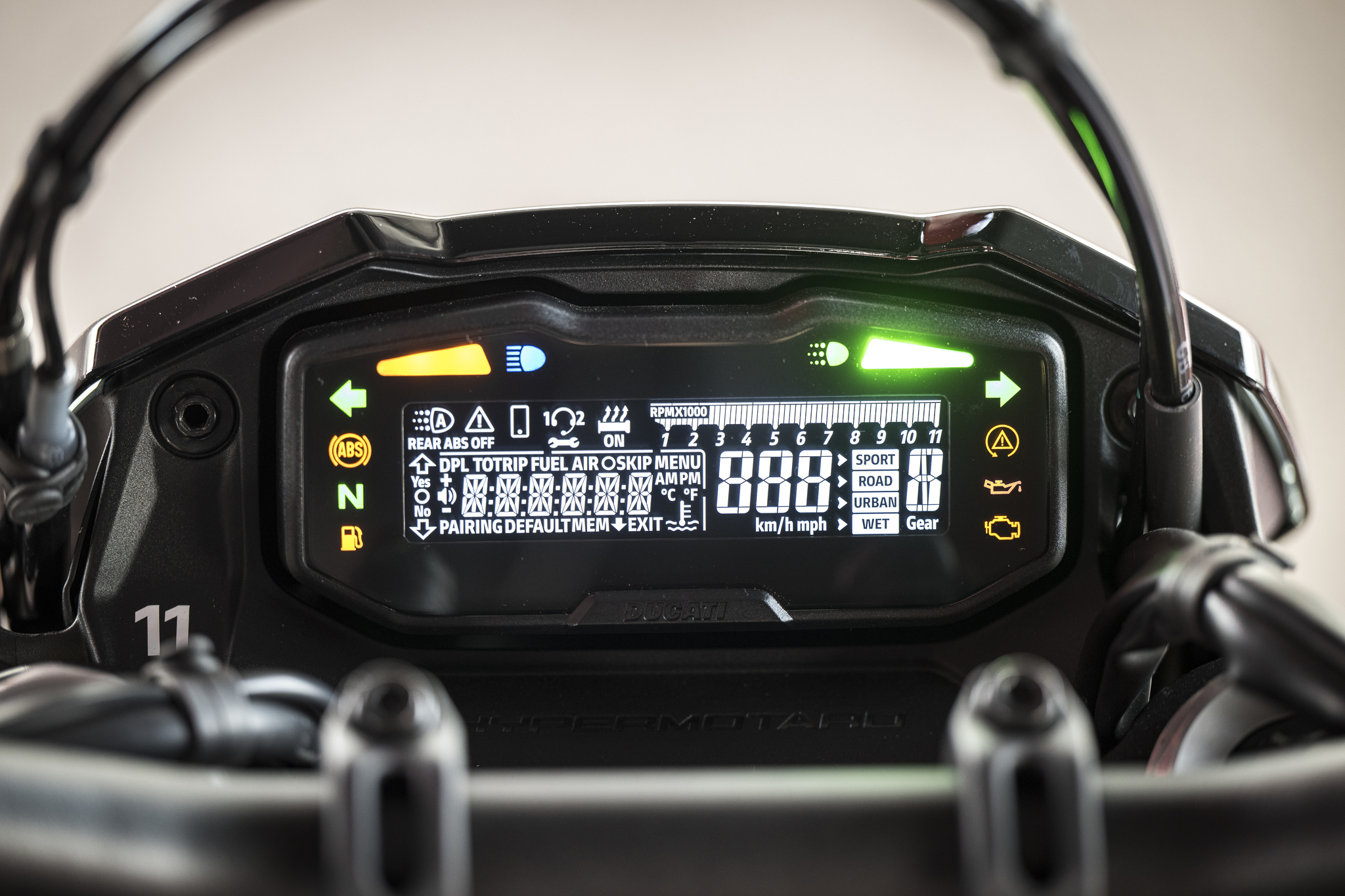 Ducati LCD