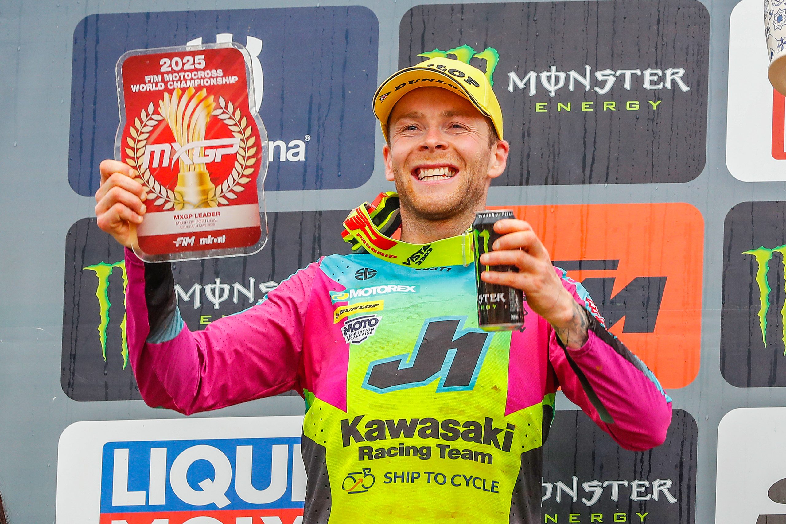 MXGP Portugal plaque rouge