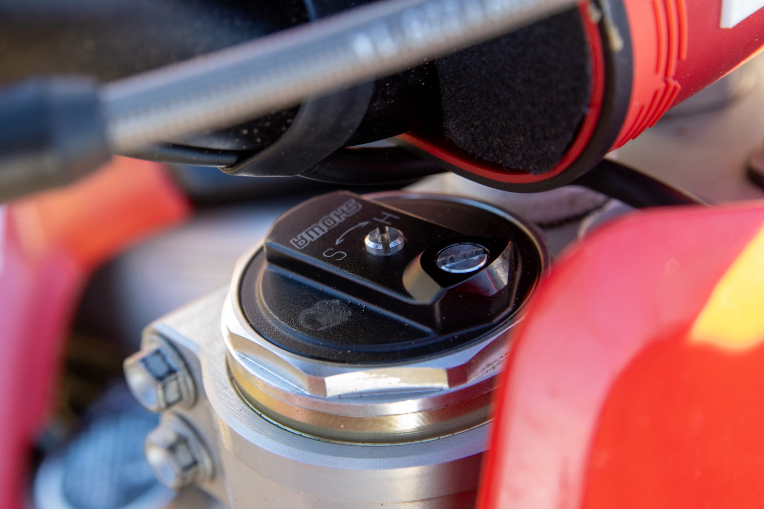 Ducati MX suspensions