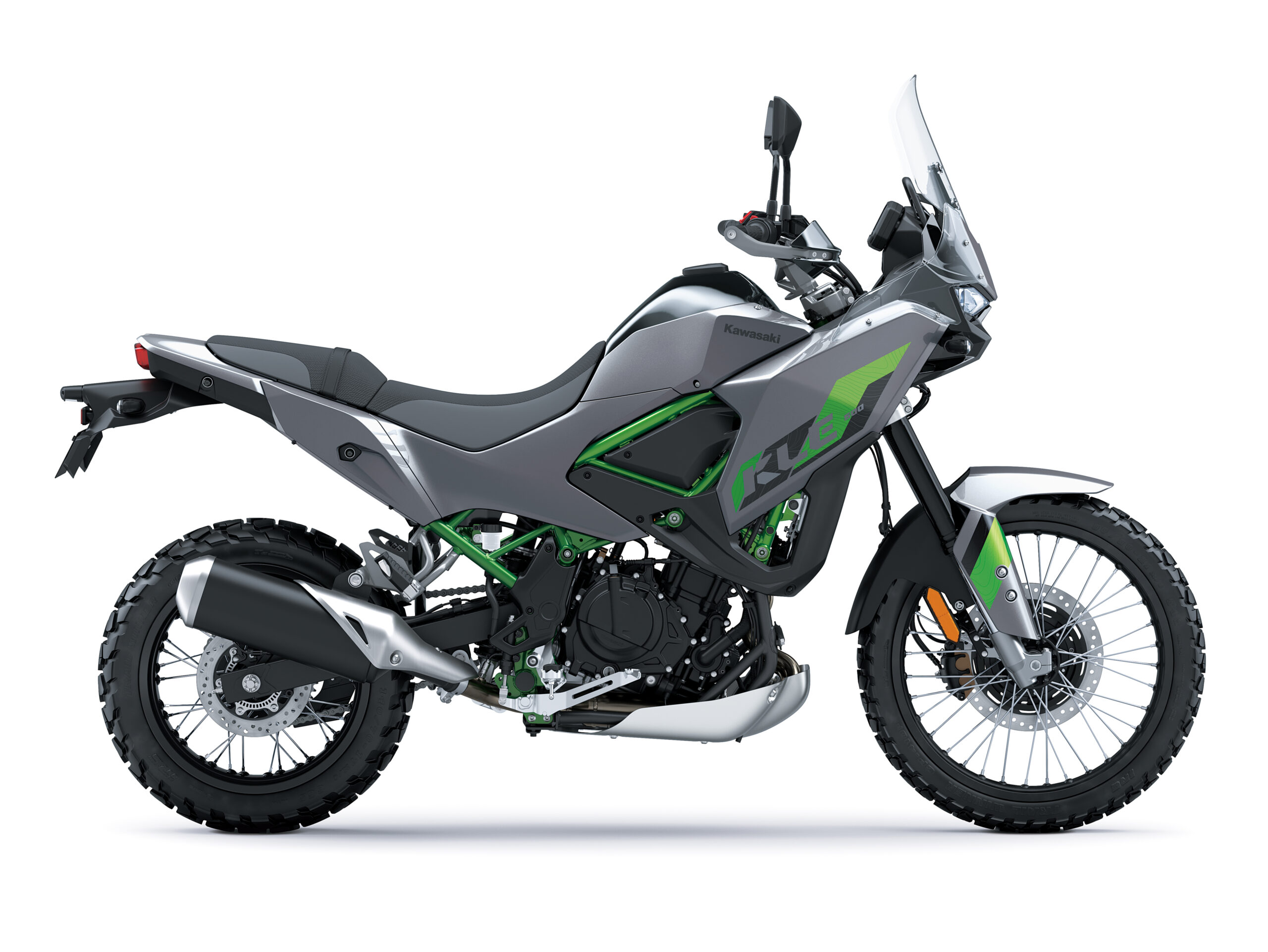 Nouveau Une Kawasaki KLE 500 Pour La Route Et Les Chemins ActuMoto ch