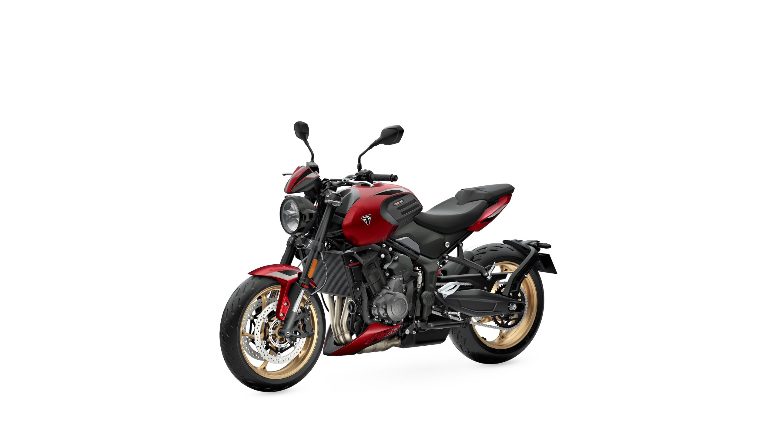 Trident 800 Carnival Red