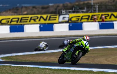 Supersport – Problèmes techniques pour Domi Aegerter sur sa Kawasaki à Phillip Island :: WSBK-WSSP