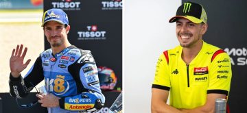 En MotoGP, le vice-champion en titre Alex Marquez (à gauche), le frère de Marc, passe l&rsquo;an prochain du team indépendant Gresini (Ducati) au team officiel Red Bull KTM, et il sera accompagné par Fabio Di Giannantonio, actuellement troisième du championnat et membre du team satellite Ducati VR46