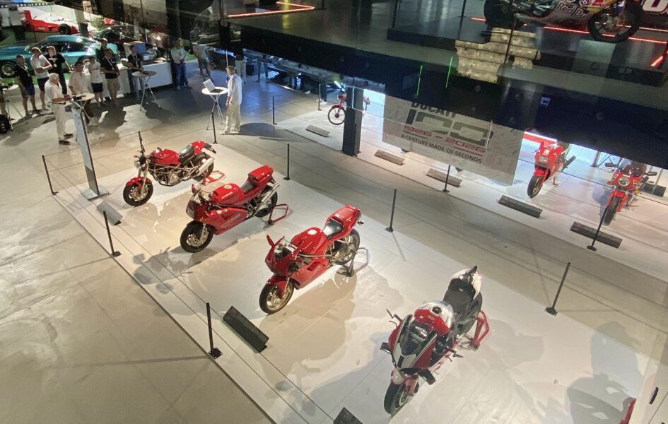 Les 100 ans de Ducati au Musée Suisse des Transports à Lucerne