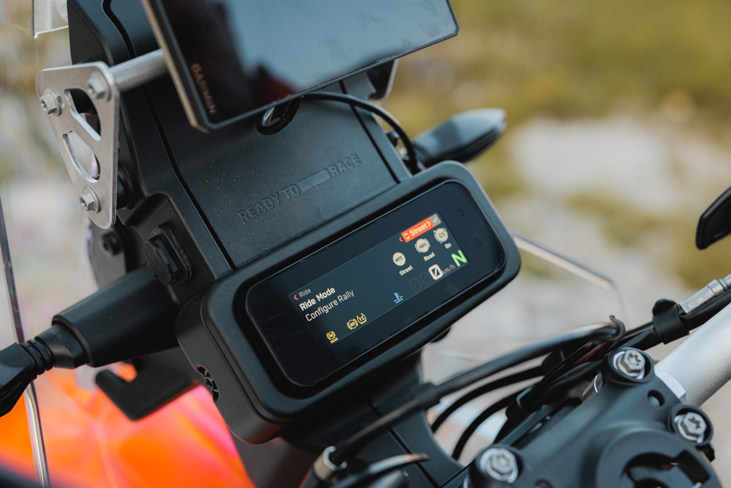 690 Rally cockpit