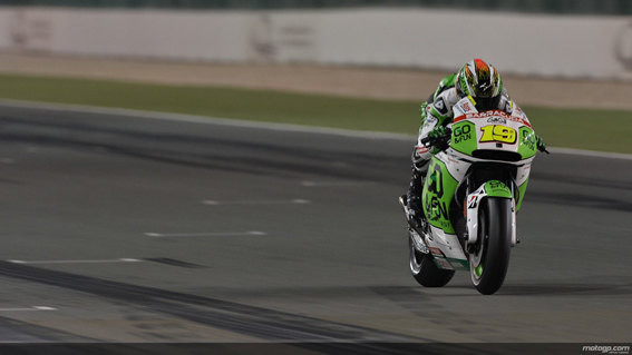 Lors de la seconde journée de tests, l'Espagnol Alvaro Bautista s'est montré le plus rapide  sur le circuit de Losail