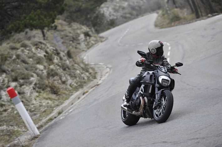 Le nouveau Ducati Diavel comme si vous y étiez