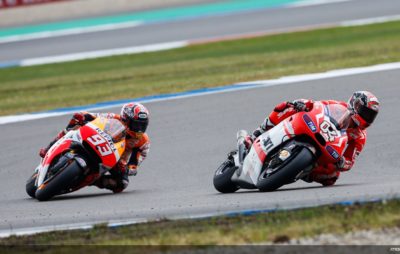 Cette fois, à Assen, c’est Dovizioso que Marquez dépasse pour gagner la course :: Actu, Sport