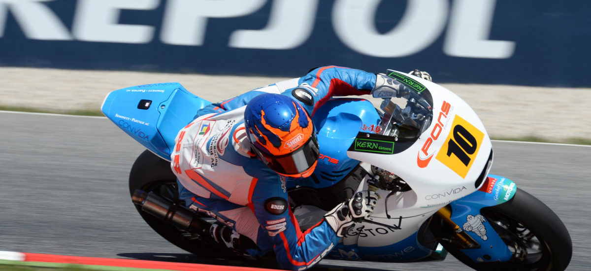 Moto2 espagnole: Raffin la classe, Chesaux la poisse