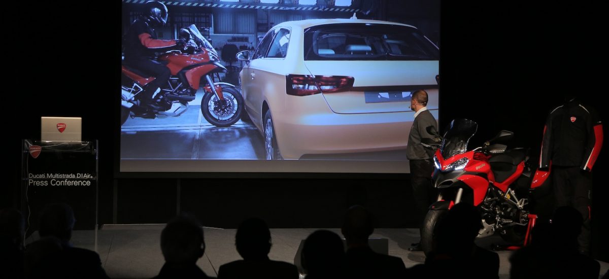 Ducati et Dainese lancent l’airbag sans fil intégré