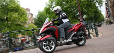 Yamaha Tricity, trois roues sur les pavés d’Amsterdam :: Vidéo