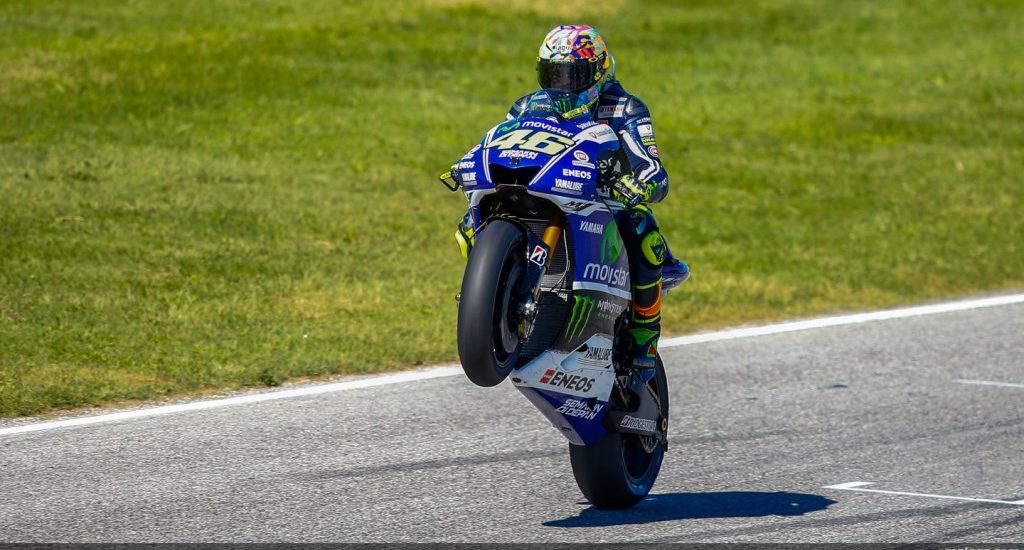 Première victoire de la saison en Moto GP pour Rossi!