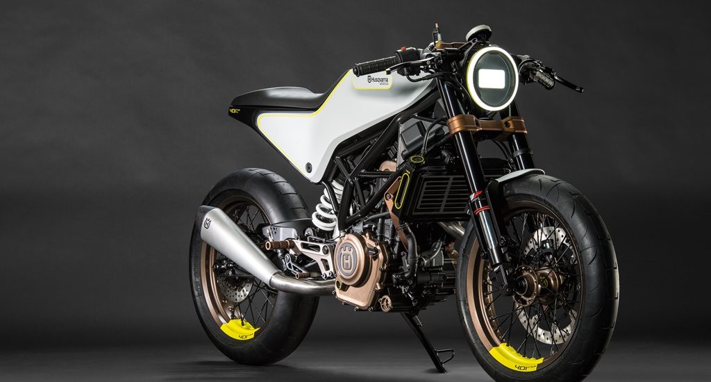 Une récompense pour le design des Husqvarna Vitpilen