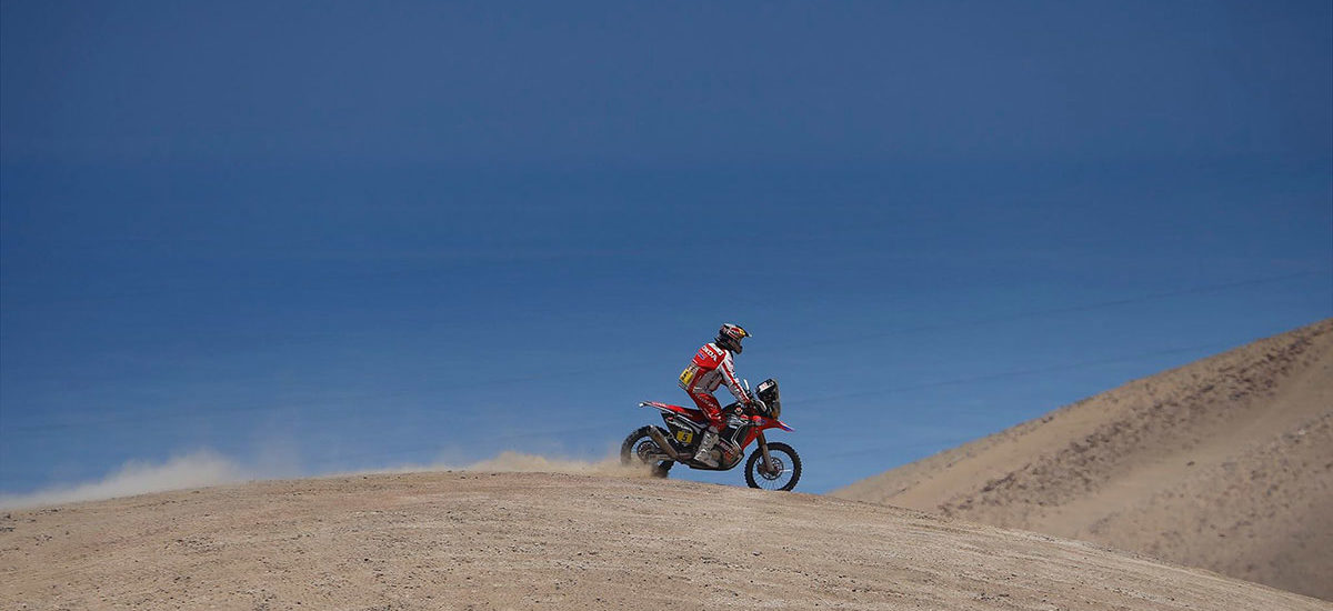 Dakar: Honda en force lors de la 9e étape. Damien Udry beau 45e!