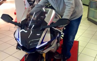 Le champion suisse Superstock 600 au guidon d’une Yamaha R1M cette année :: Sport