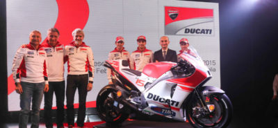 Ducati présente sa GP15 :: Sport