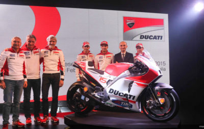 Ducati présente sa GP15 :: Sport