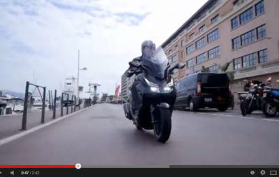 Balade avec le nouvel Honda Forza 125 sur la Côte d’Azur :: Vidéo