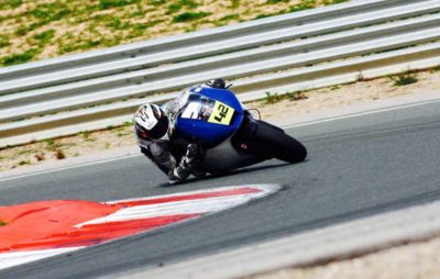 Le « petit » Suisse Stéphane Frossard bien placé pour le première course du CEV Moto2 :: Sport